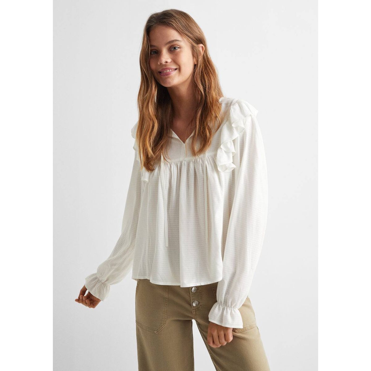 Chemisier blouse ado fille MANGO TEEN La Redoute