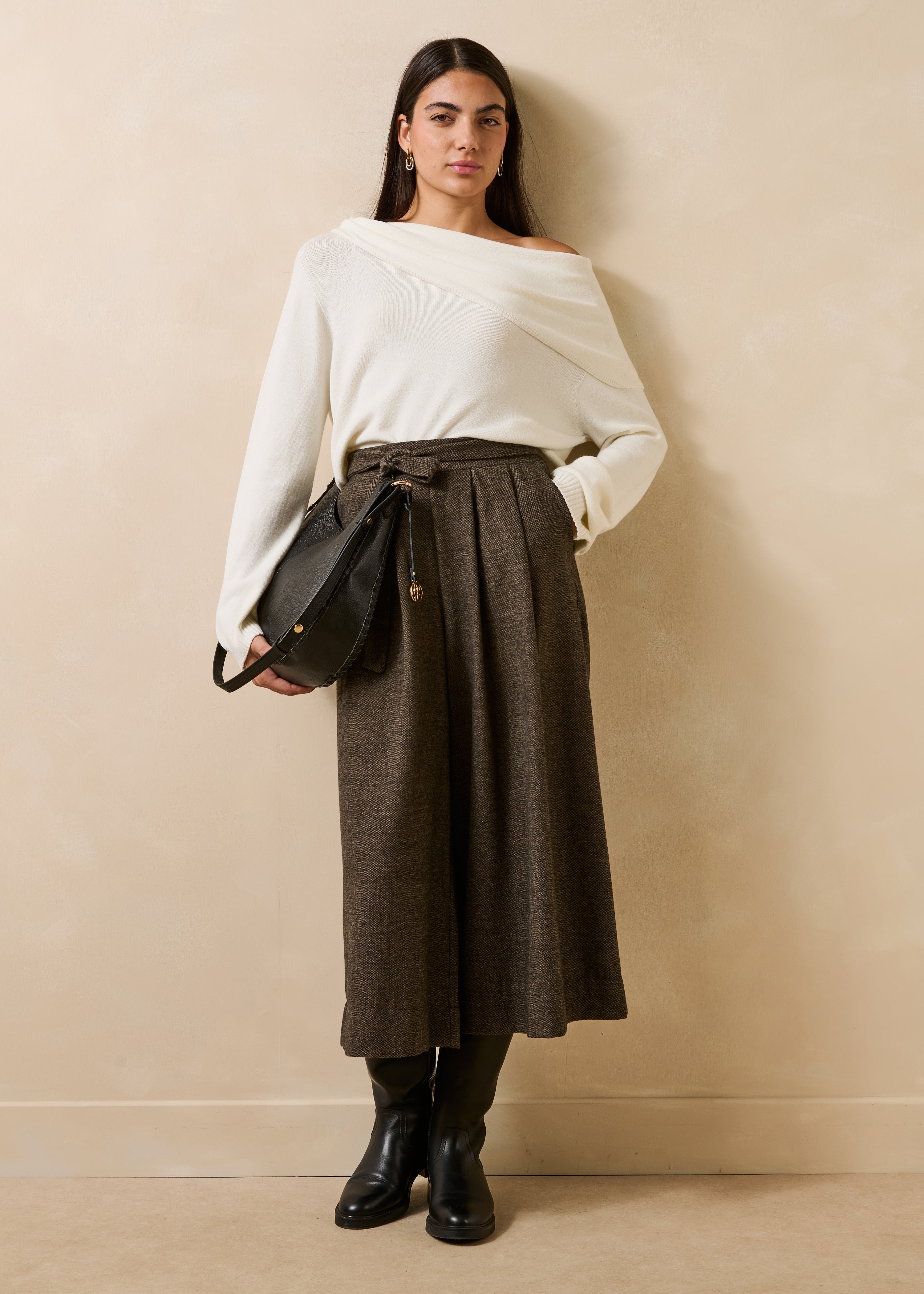 Pantalon jupe culotte 7/8ème, LA FEE MARABOUTEE