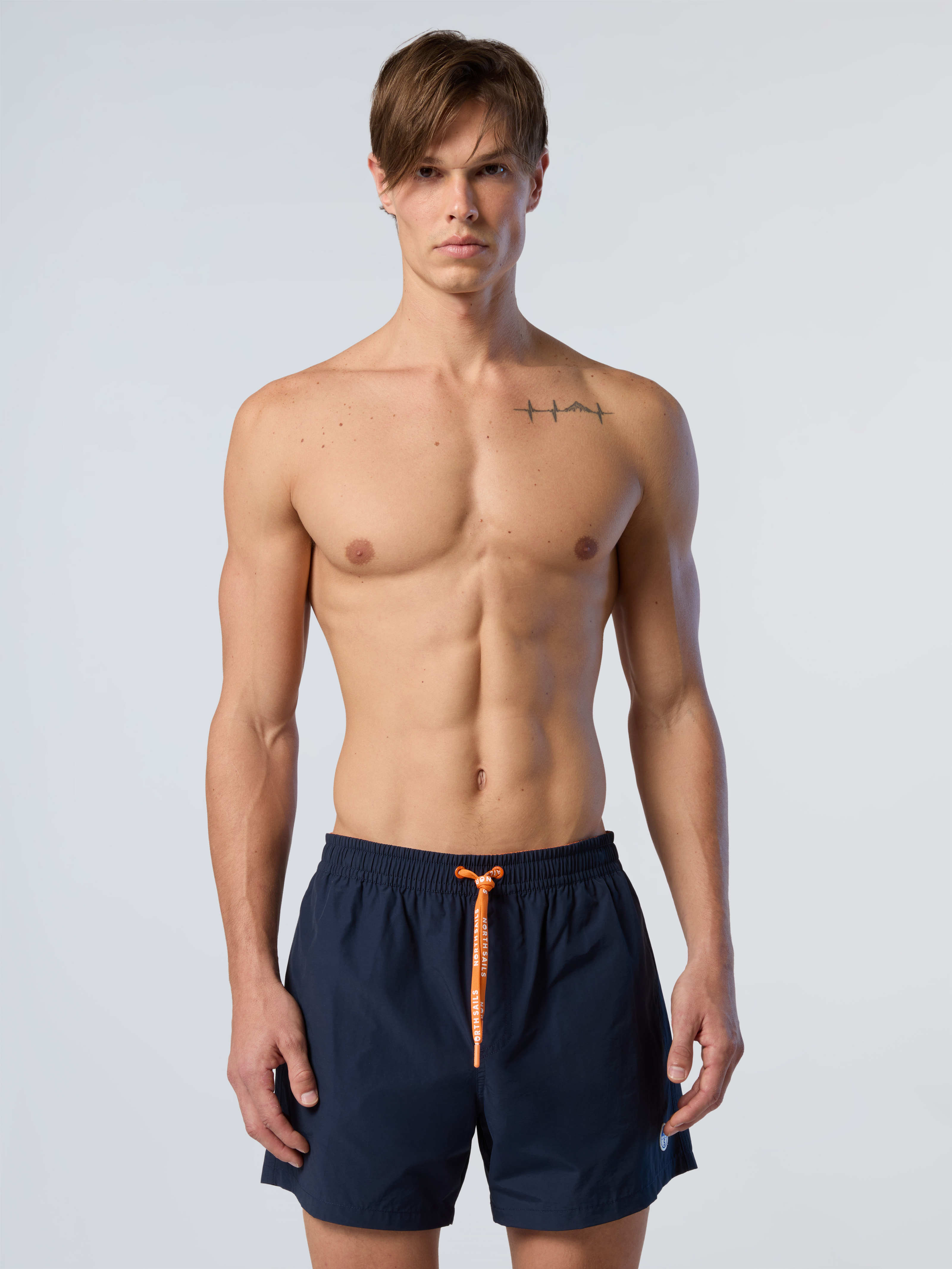 Short de bain avec patch logo, NORTH SAILS