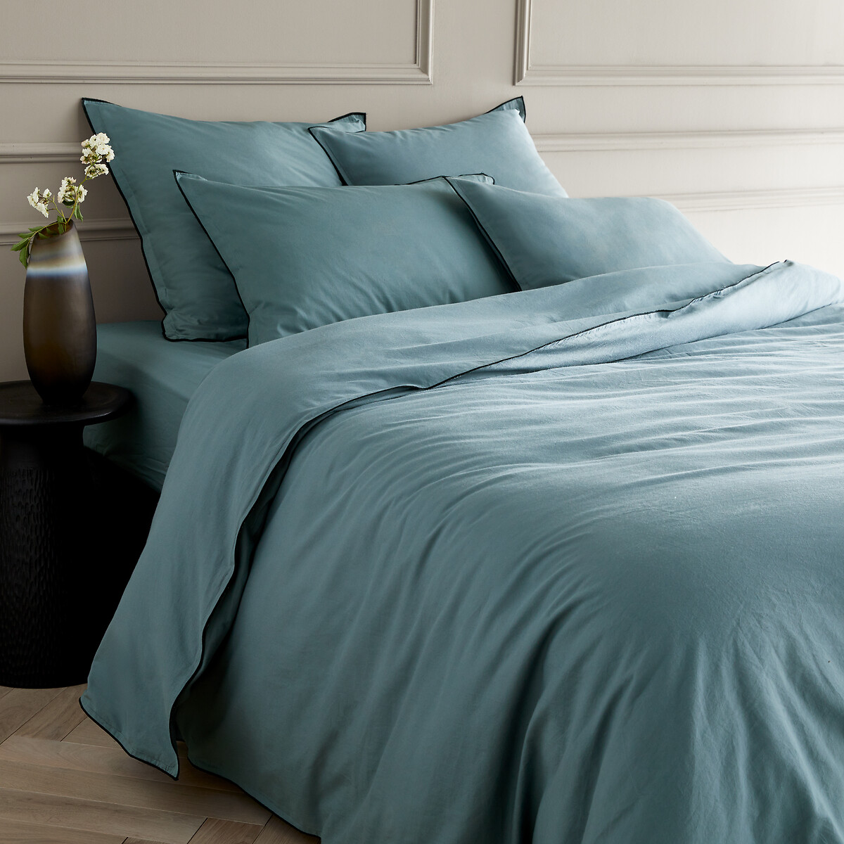 Washed Cotton Voile 400 Thread Count Duvet Cover