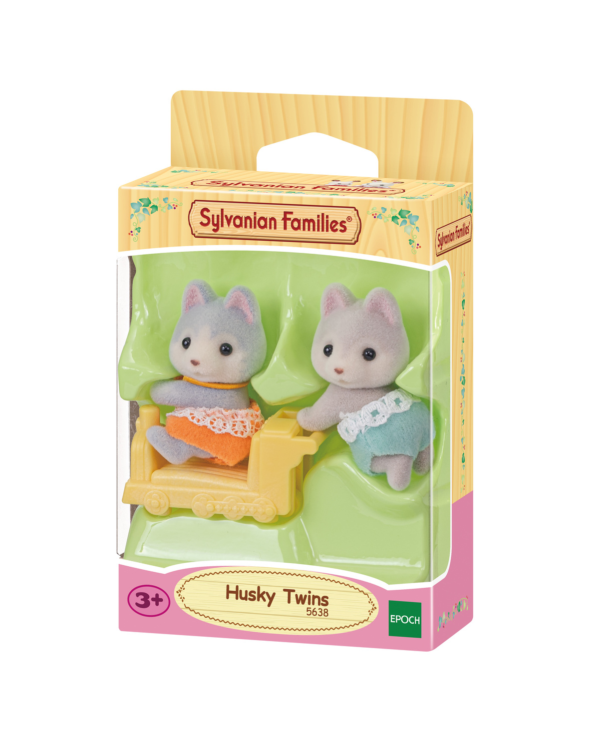 5638  Les jumeaux husky, SYLVANIAN FAMILIES