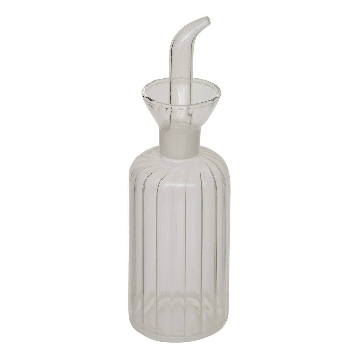 Bouteille à huile 0,25L en verre strié, 5FIVE SIMPLY SMART