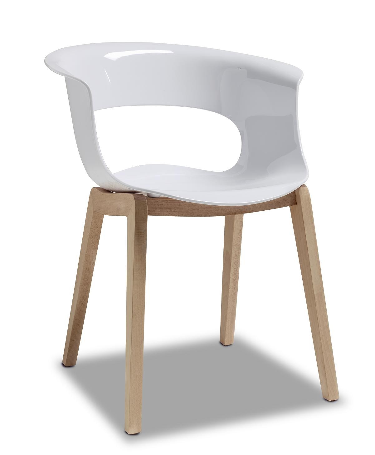 Chaise design en bois, NATURAL MISS B, SCAB DESIGN
