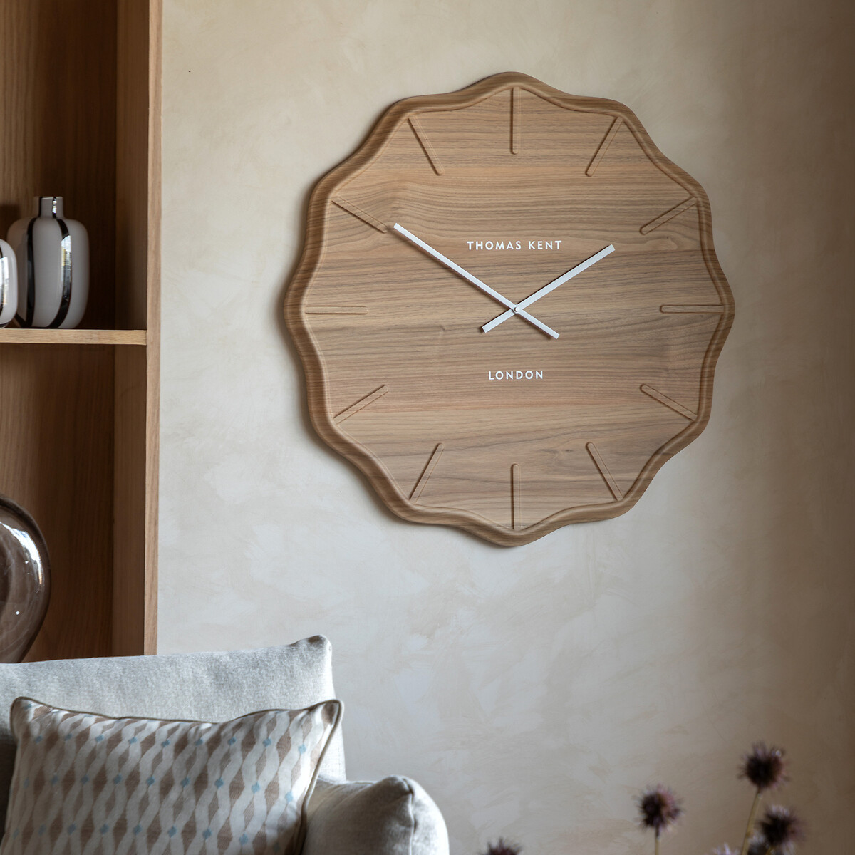 Harley 28" Oversized Wall Clock, THOMAS KENT