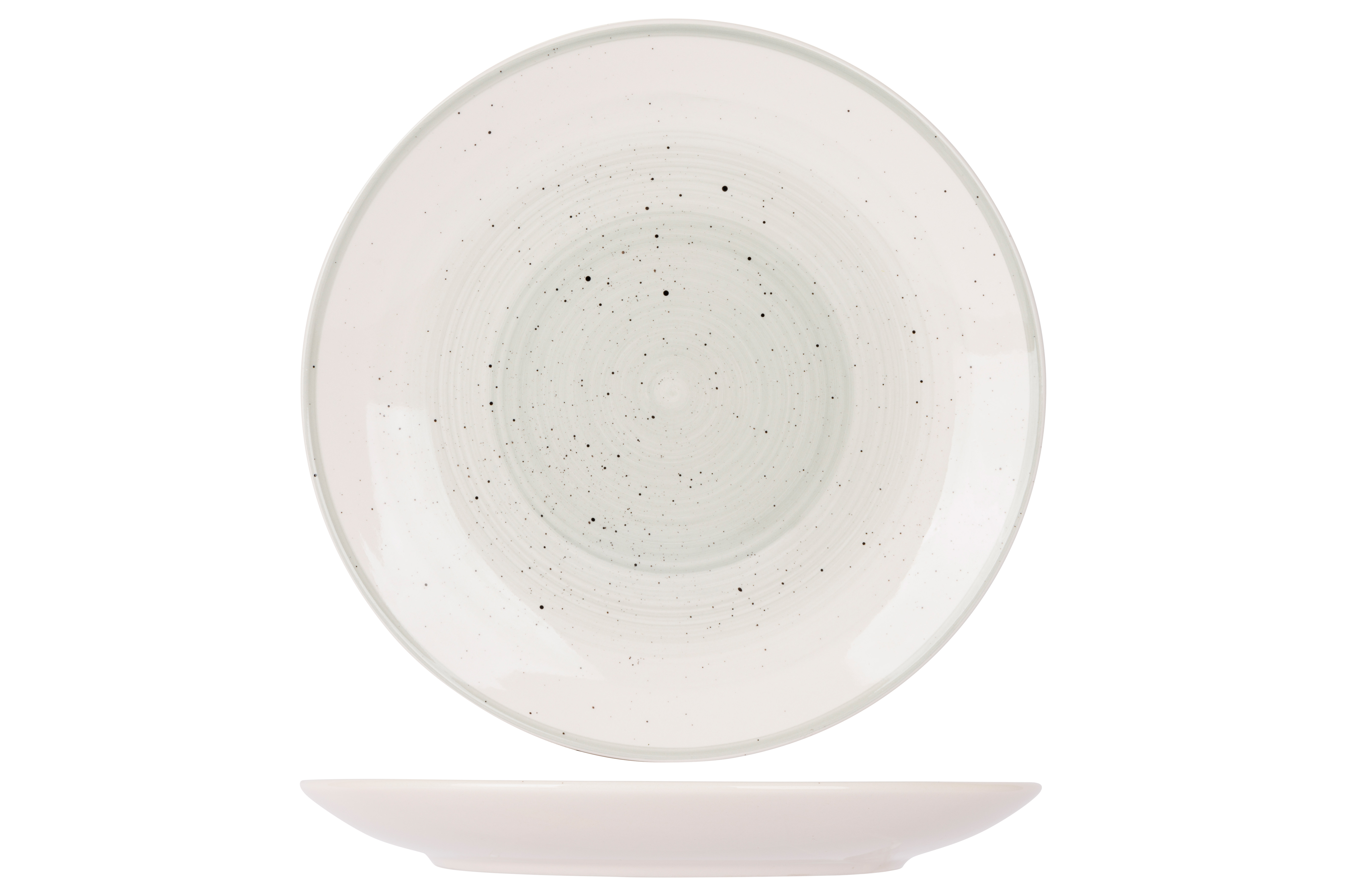 Lot de 6 Assiettes plates en grès, MIRA, COSY&TRENDY