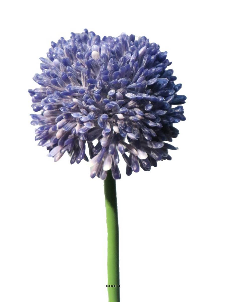 Allium artificiel en tige H 45 cm Lavande, ARTIFICIELLES