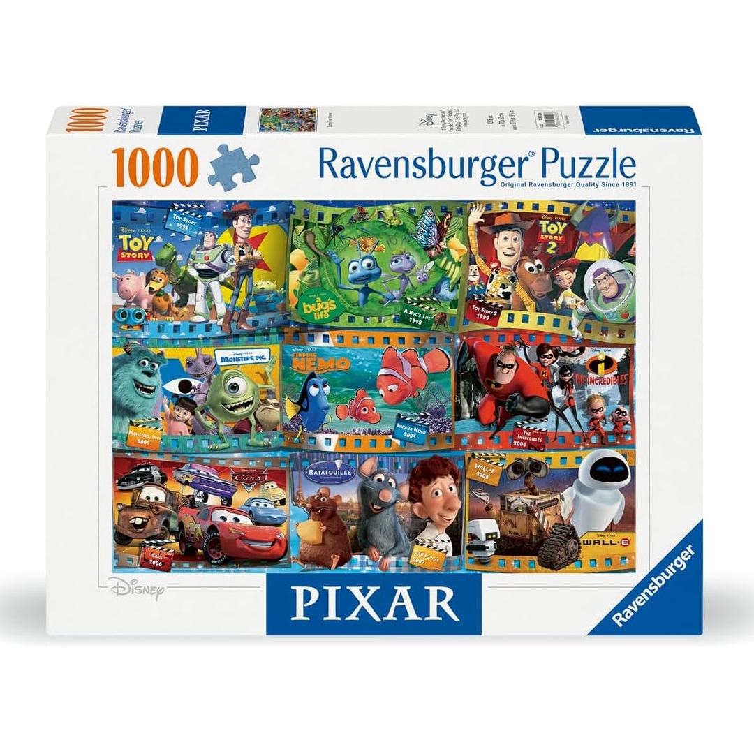 Puzzle Les films Disney Pixar 1000 pcs, RAVENSBURGER