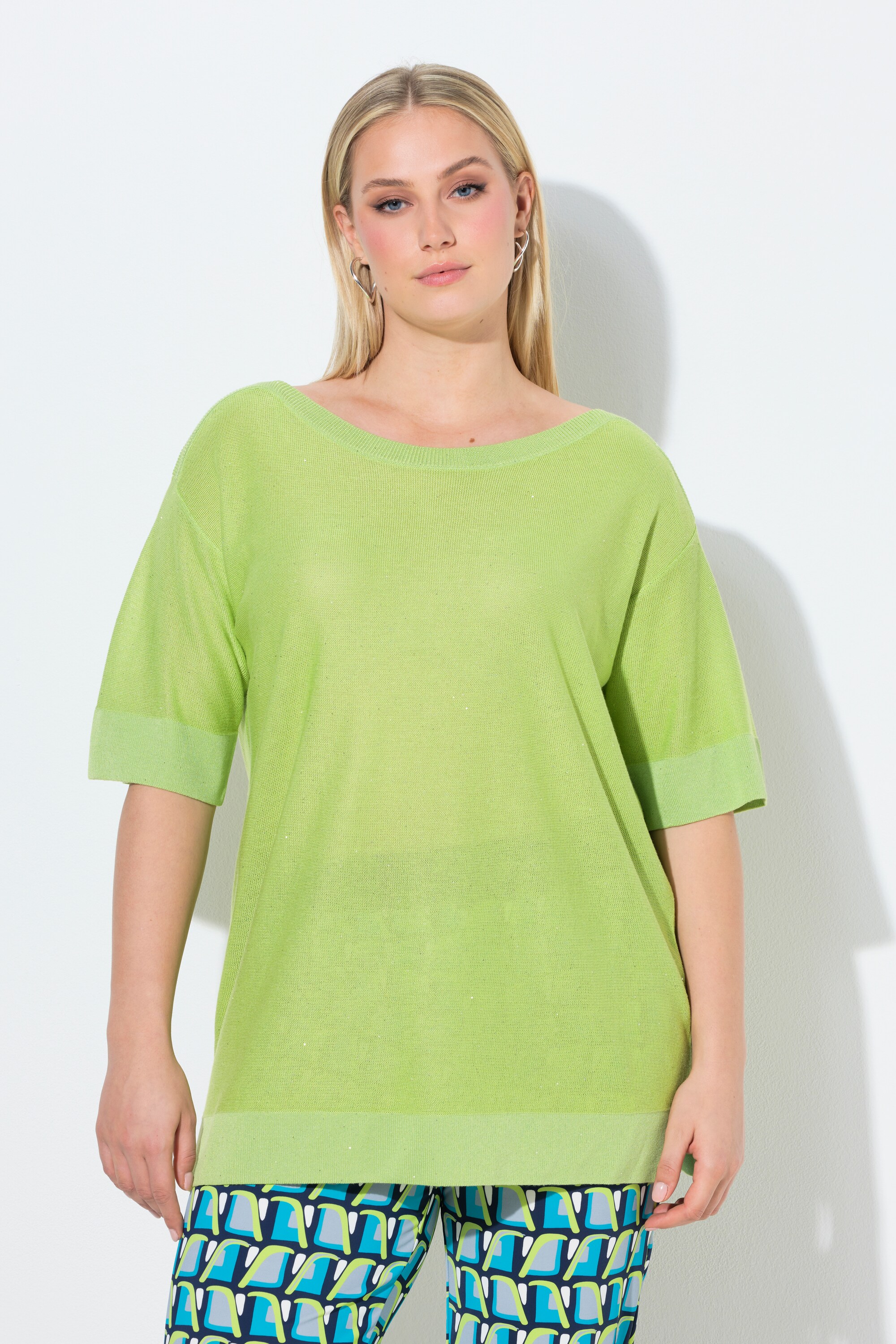 Pull oversize à paillettes, ULLA POPKEN