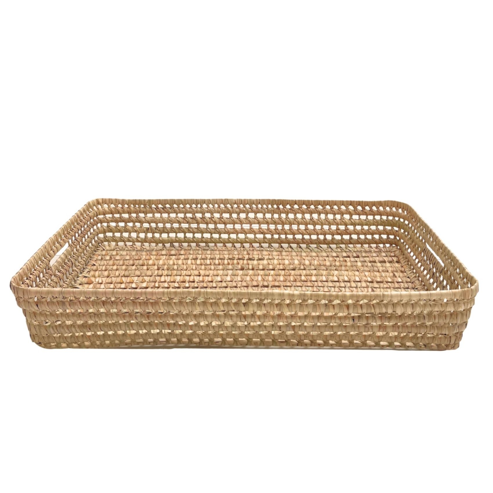 Panier à langer Osier rectangle, HOME MAISON