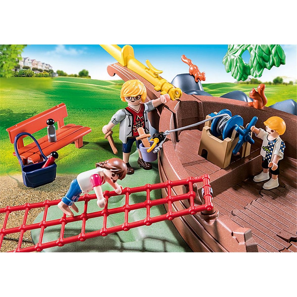 Playmobil 70741 Parc de jeux pour enfants