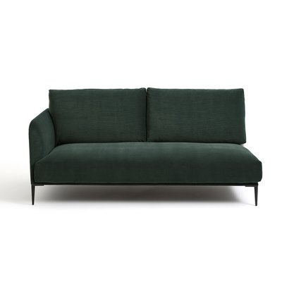 Semi divano velluto, Oscar design E.Gallina AM.PM