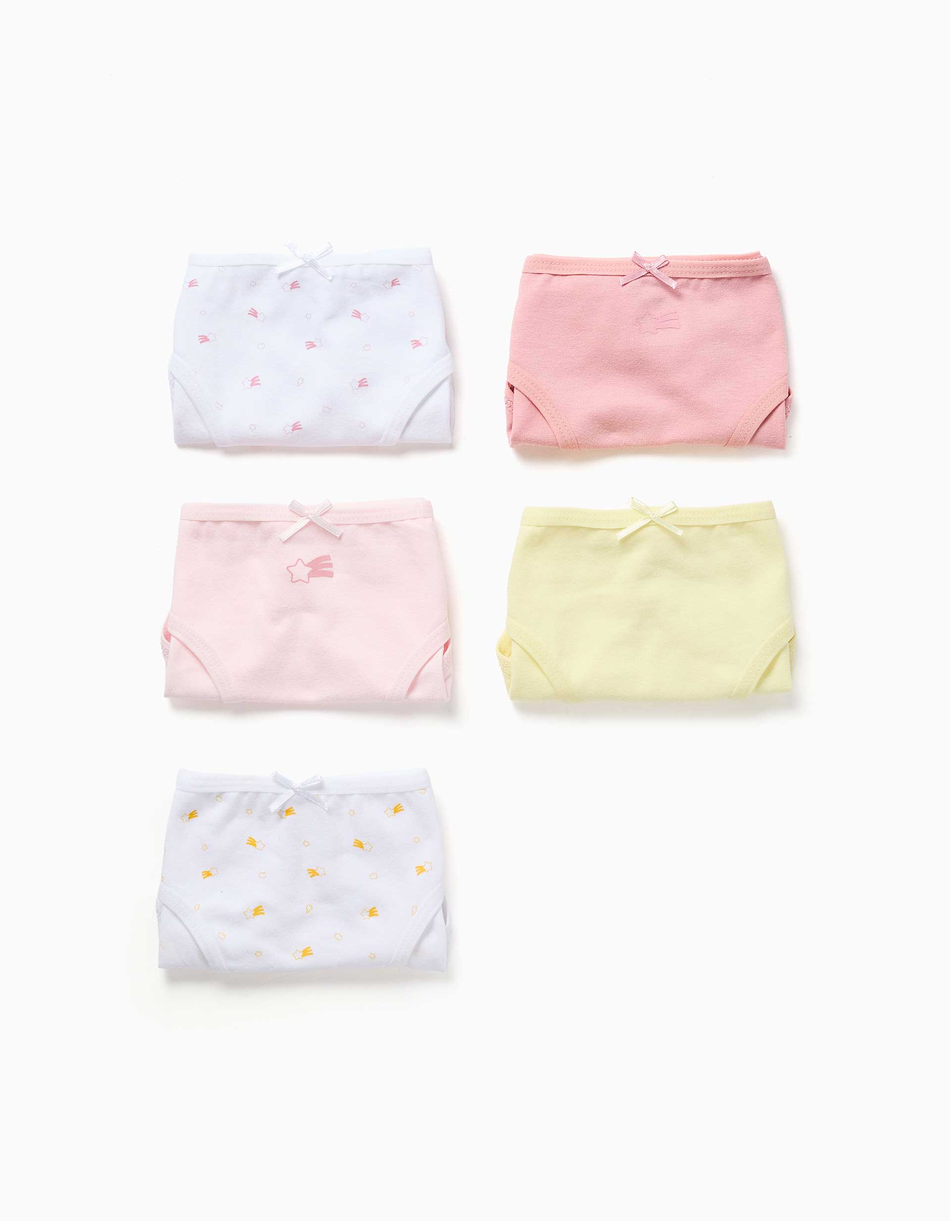 4 culottes en coton à motif d'étoiles, ZIPPY