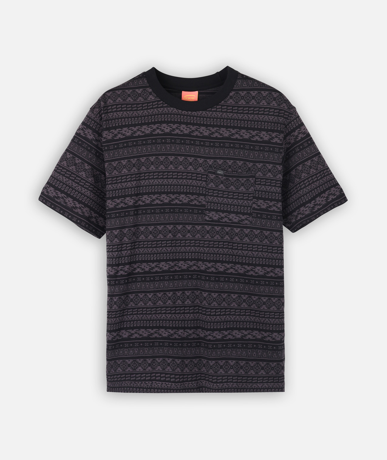 Tee-shirt jacquard LINEUP, OXBOW