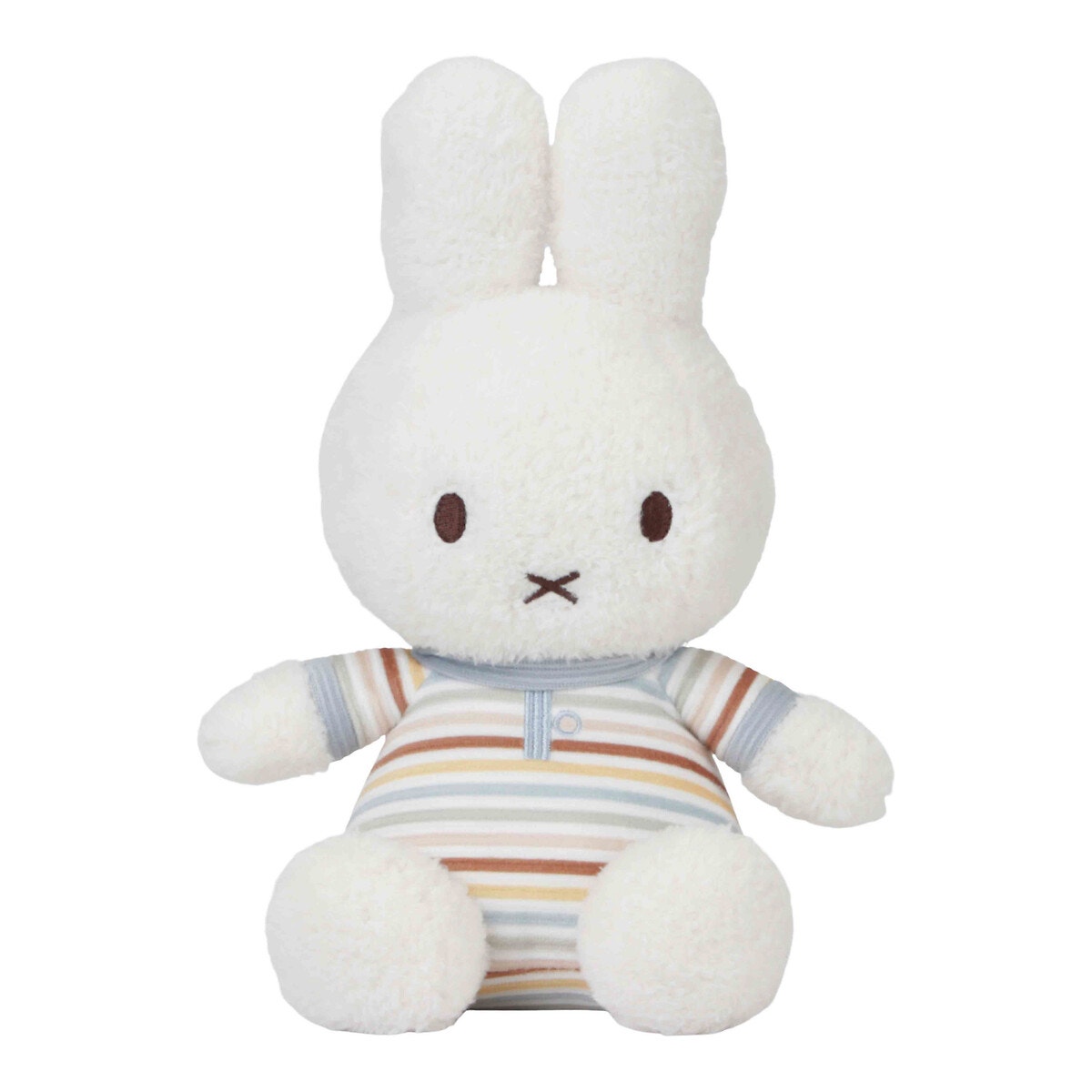 Peluche géante lapin Miffy velours côtelé blanc 70 cm - Made in Bébé