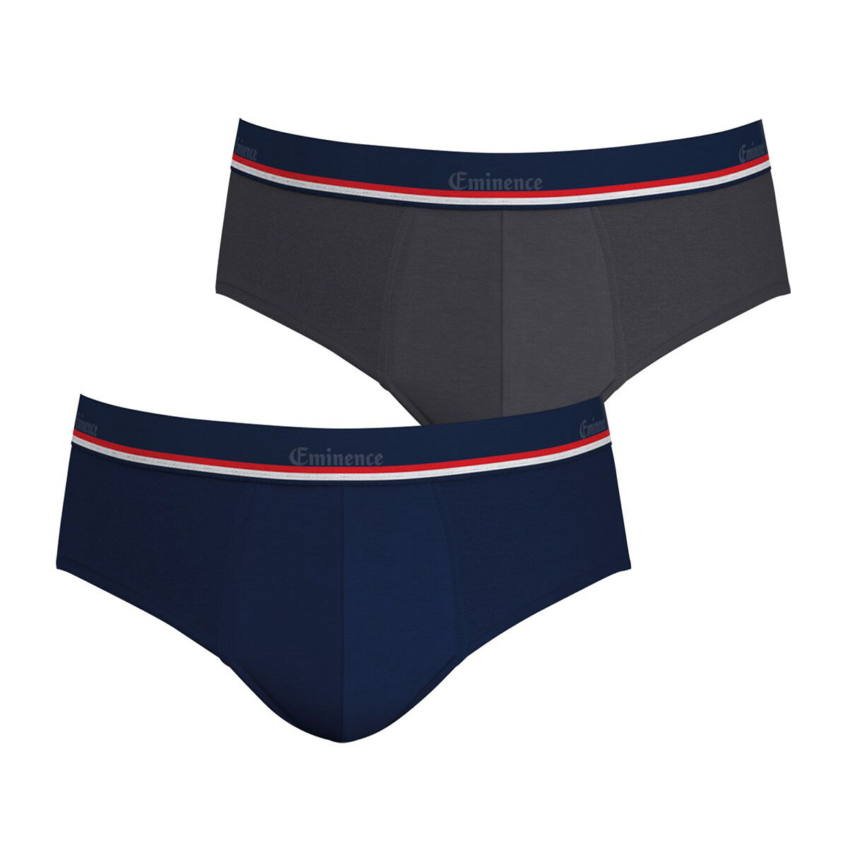 Image of Pack of 2 Briefs in Cotton, Made in France
