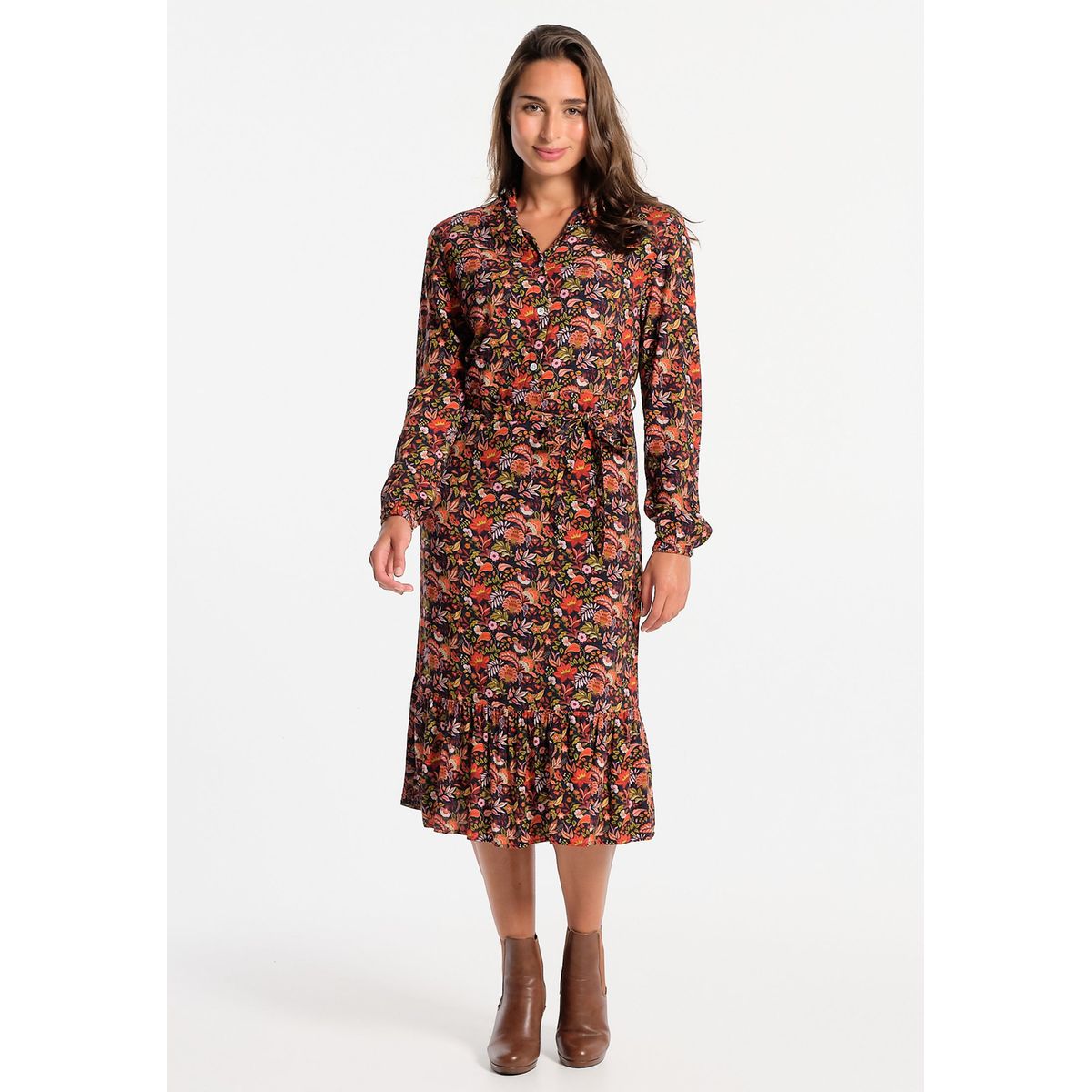 La redoute discount robe longue fleurie