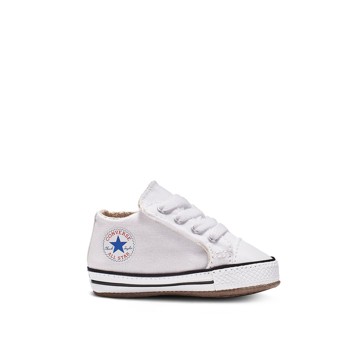 Fashion white converse toddler size 3