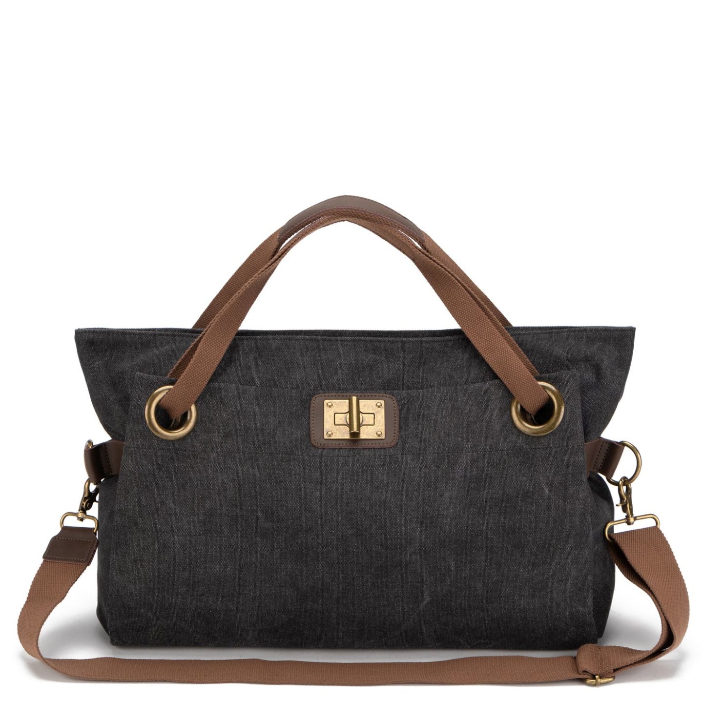 Sac à main en cuir et toile TOBAGO L, OH MY BAG