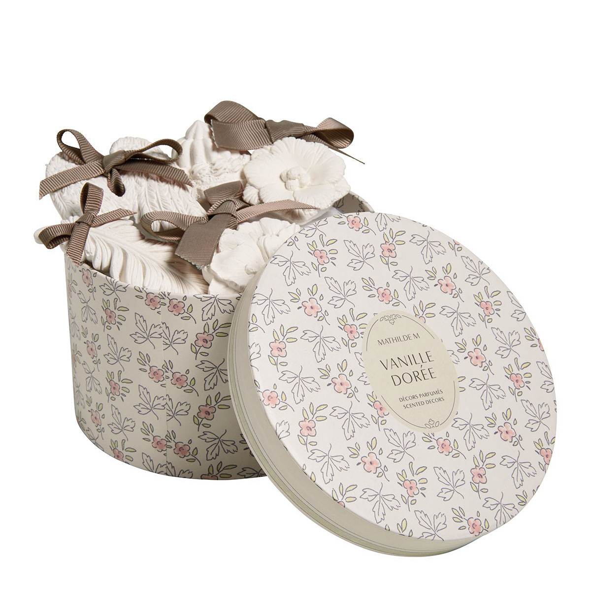 Coffret de 5 décors parfumés - Vanille Dorée, MATHILDE M