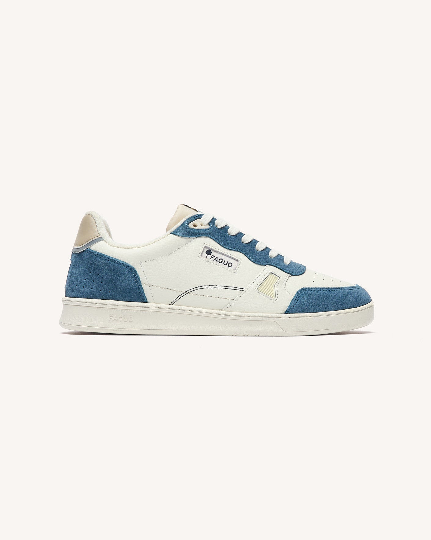 Baskets basses cuir suede COMMUTE 1, FAGUO