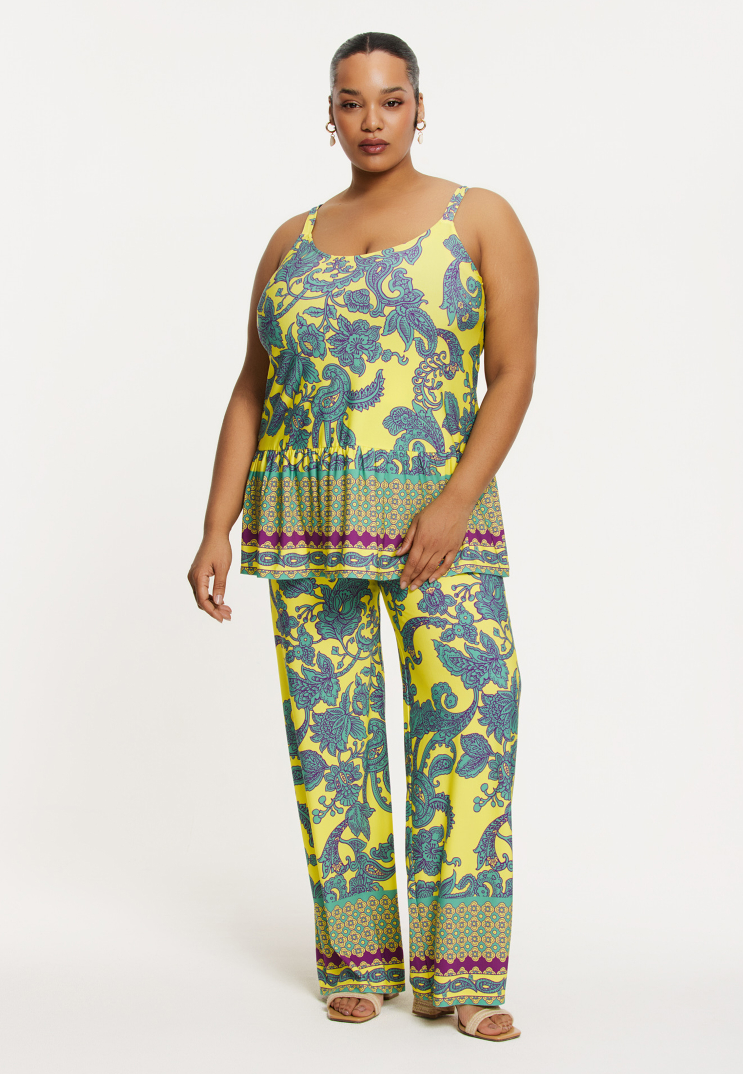 Pantalon imprimée, YOEK