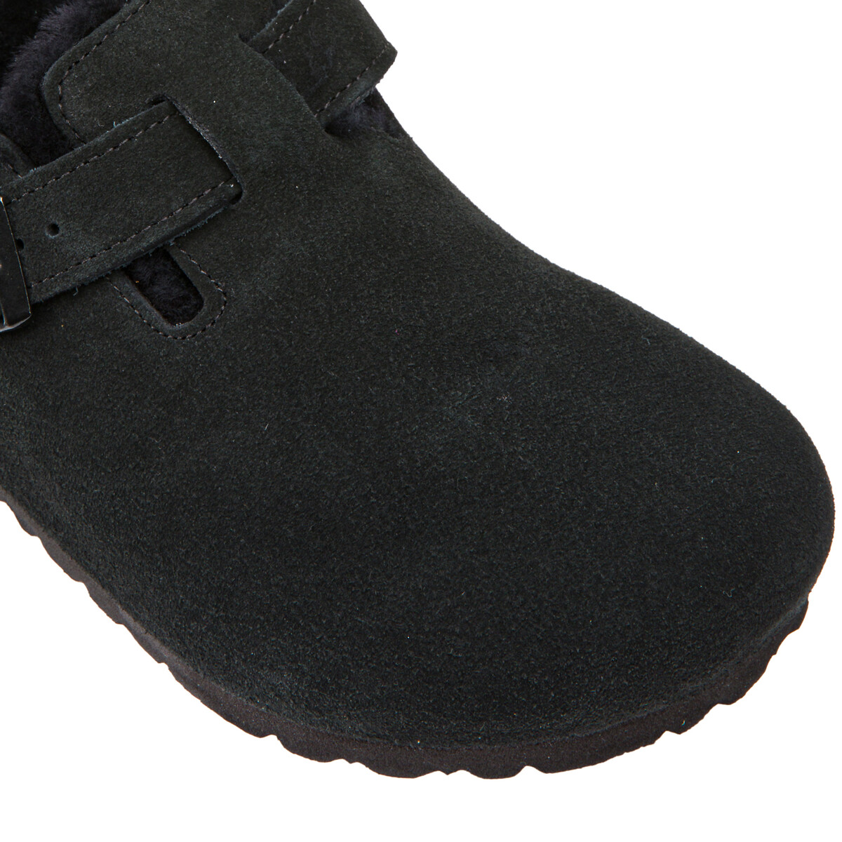 Birkenstock Zuecos forrados de ante Boston Sherling — photo 4