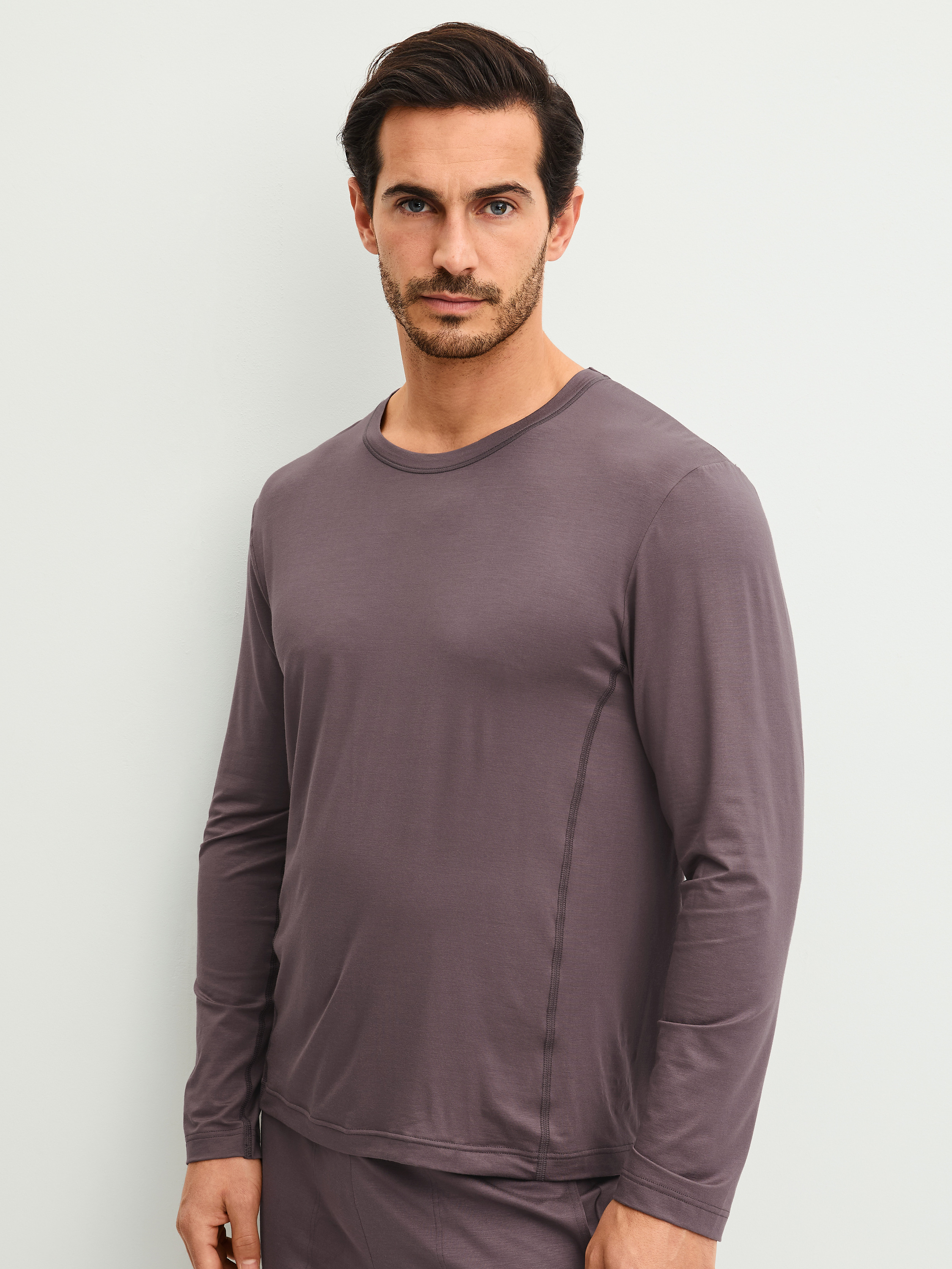 T-shirt à manches longues manches longues Modal DEEPSLEEPWEAR BALANCING, CALIDA