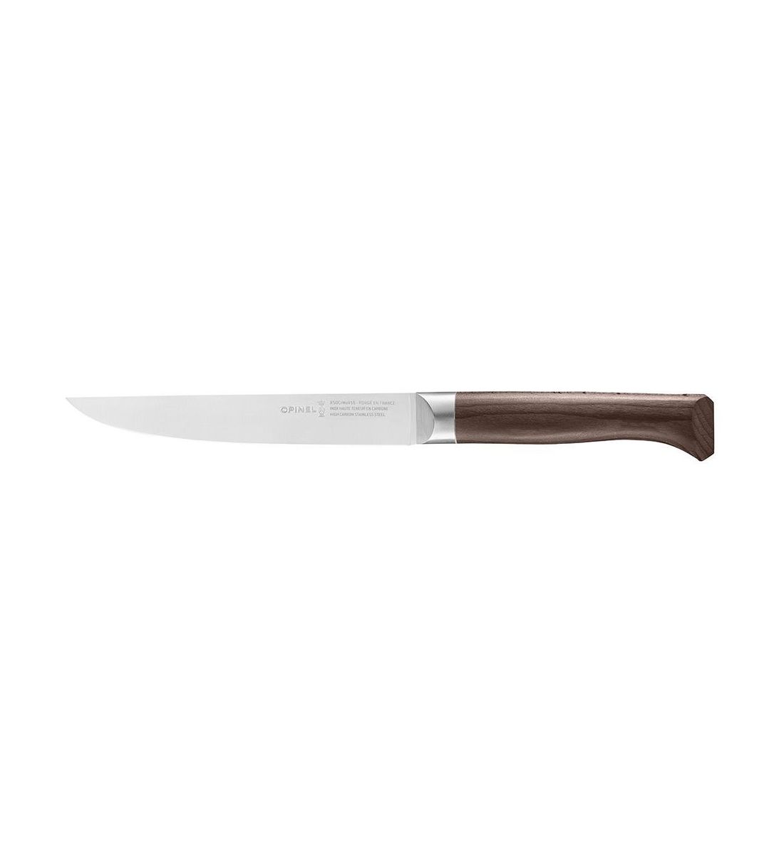Couteau à découper les forgés 1890 inox & hêtre lame 16 cm, OPINEL