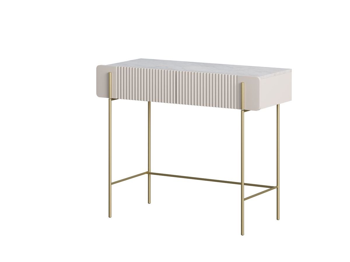 Console 100 cm panneaux de particules et MDF, MATHILDE, BOBOCHIC