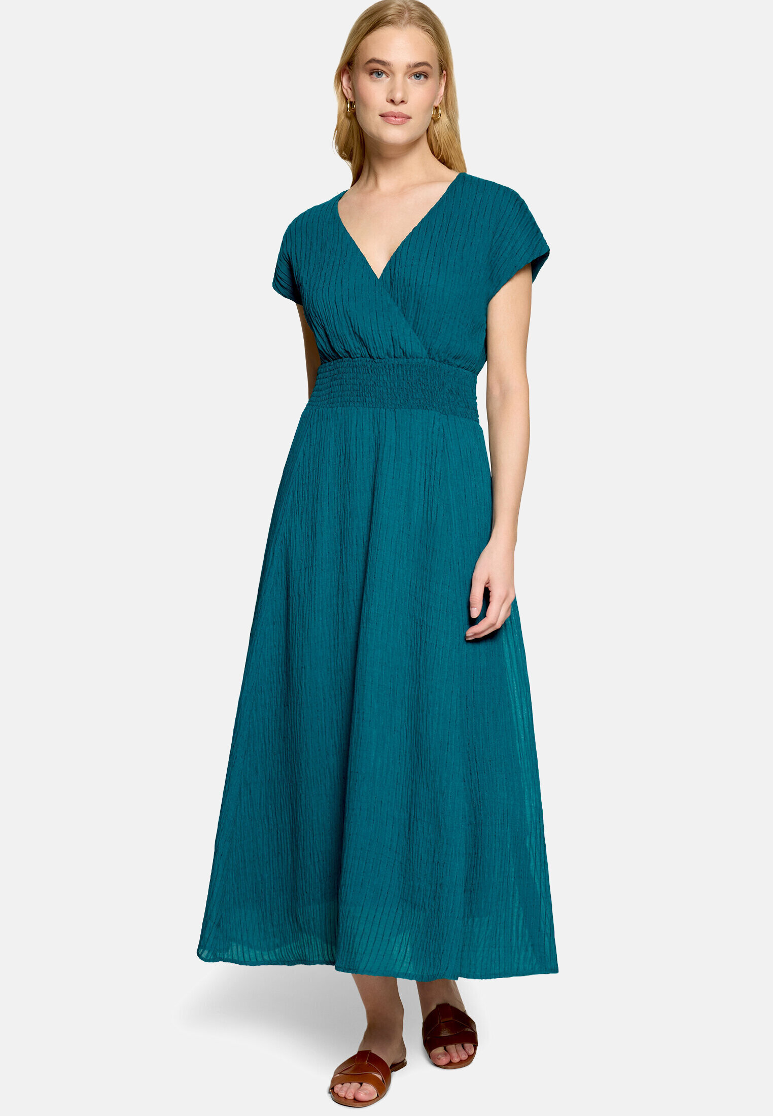 Robe maxi longueur à taille élastique, ZERO