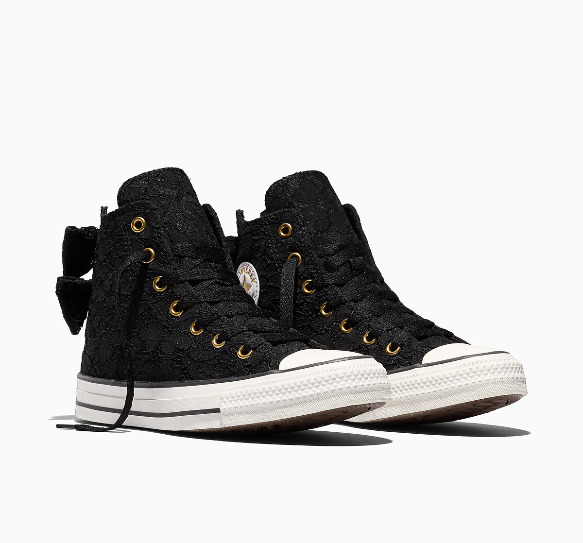 Kids Chuck Taylor All Star Hi Bows Trainers, CONVERSE