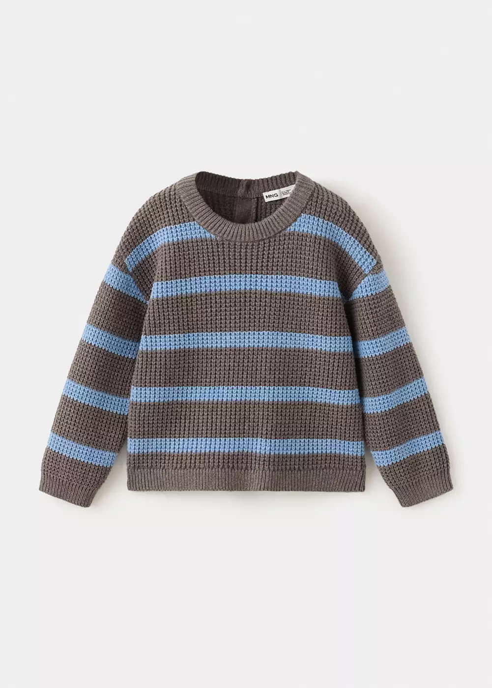 Pull-over en maille à rayures, MANGO BABY