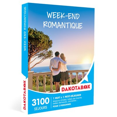 Week-end romantique - DAKOTABOX - Coffret Cadeau Séjour DAKOTABOX