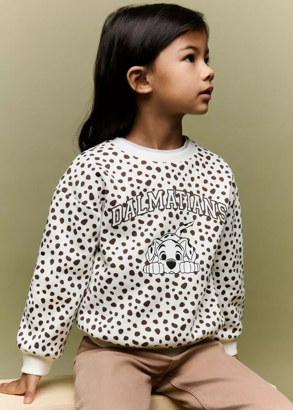 Sweat-shirt coton Les 101 Dalmatiens, MANGO BABY