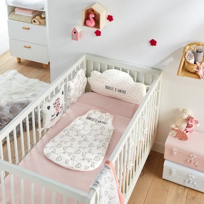 Printed Cot Bumper in Cotton Percale LA REDOUTE COLLECTIONS