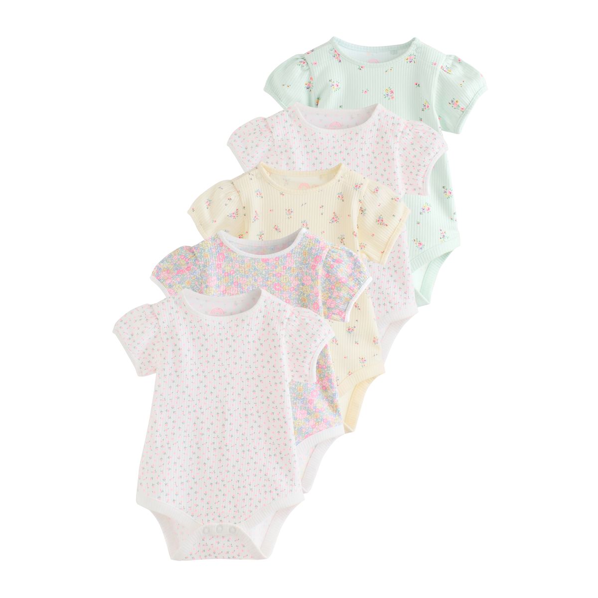 Body bébé à manches courtes, lot de 5, NEXT
