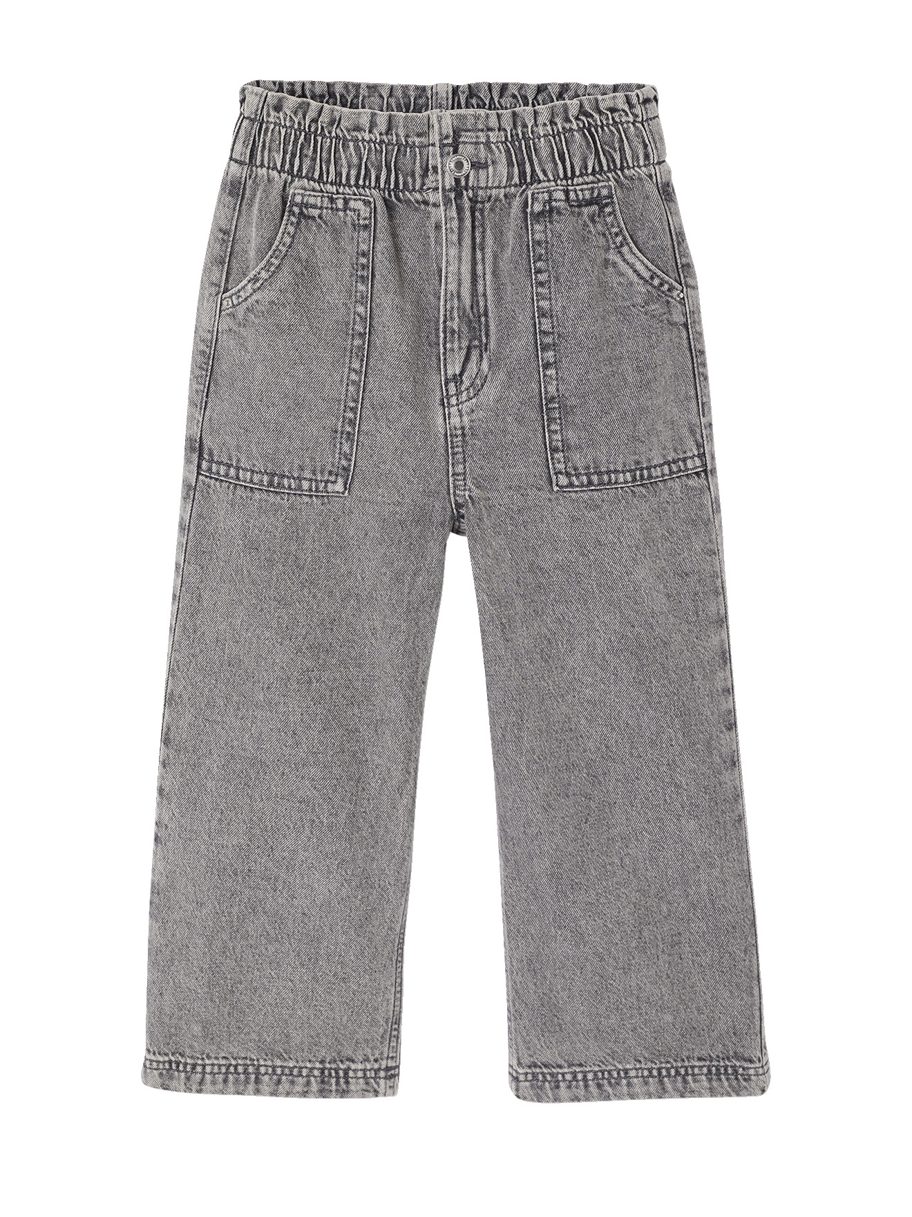 Jean large charpentier DENIM FABRIC, VERTBAUDET