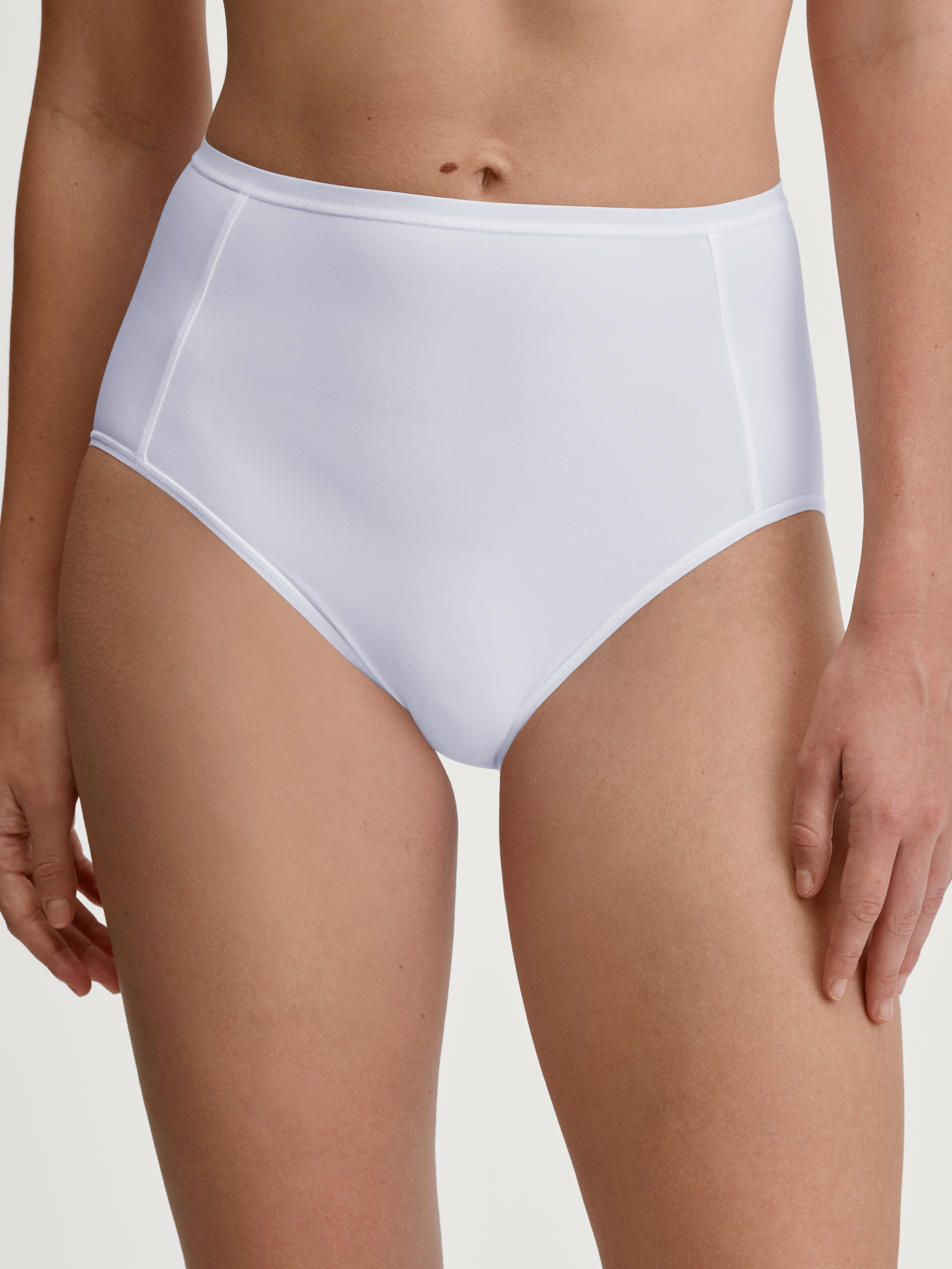 Culotte taille haute Coton SLEEK SKIN, CALIDA