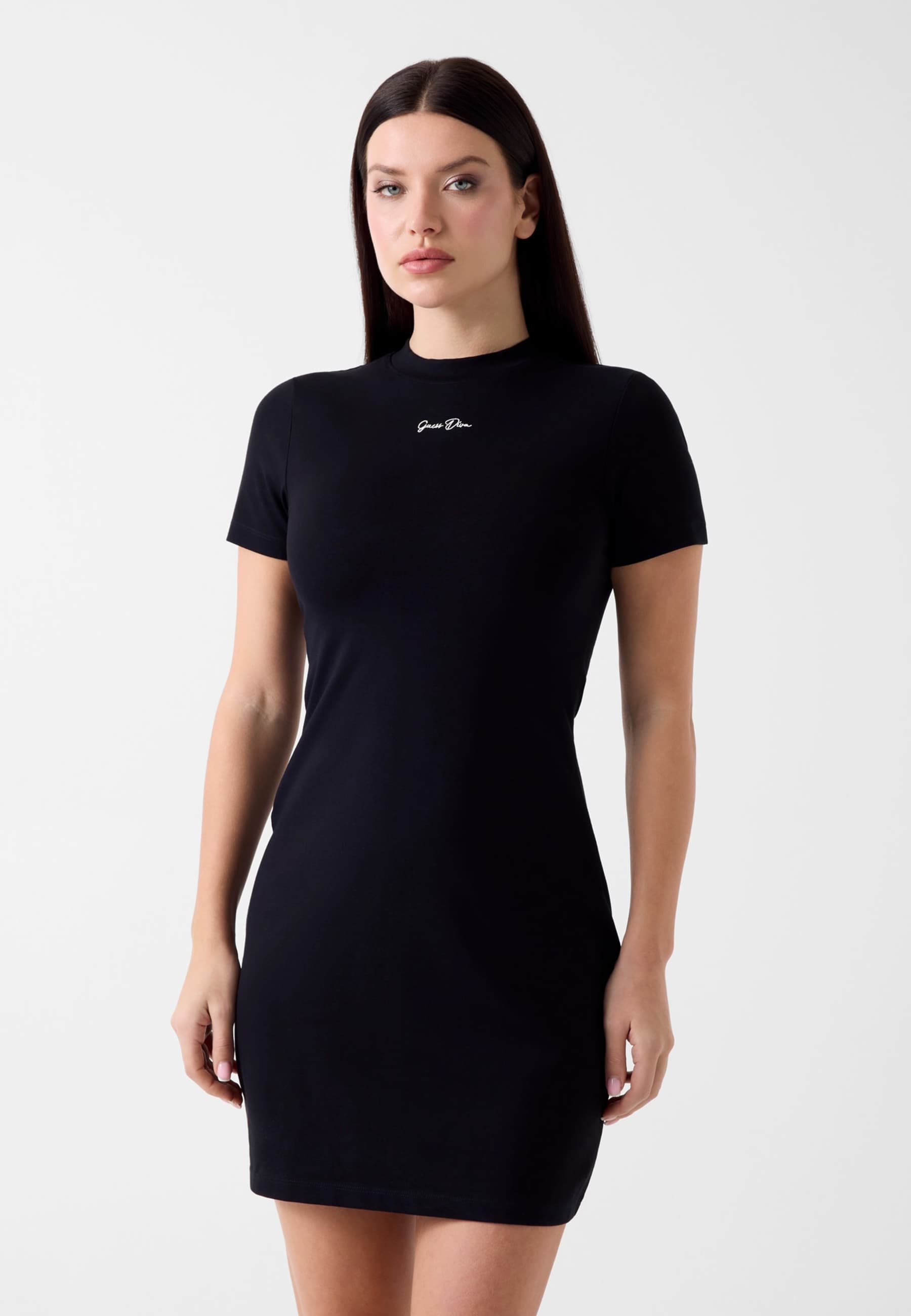 Mini Logo Brodé Dress, GUESS