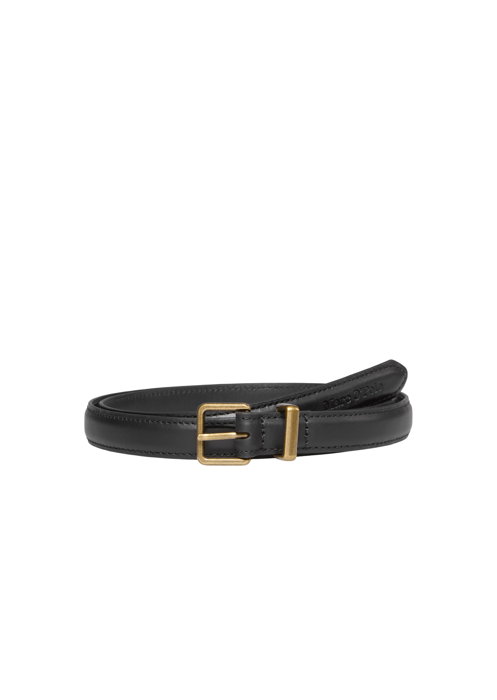 Ceinture avec boucle solide en laiton, MARC O'POLO