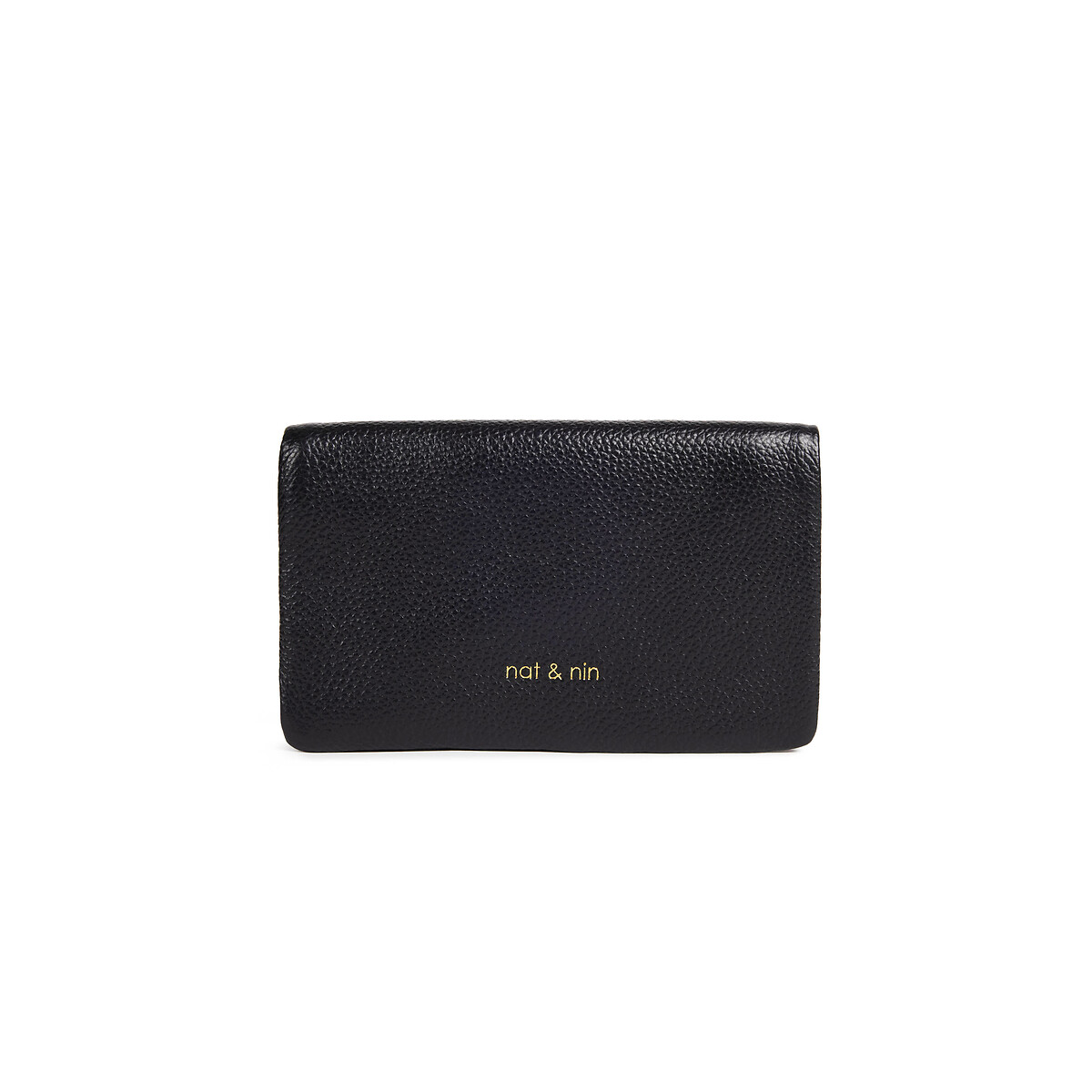 Portefeuille zippé en cuir WINNIE, NAT & NIN