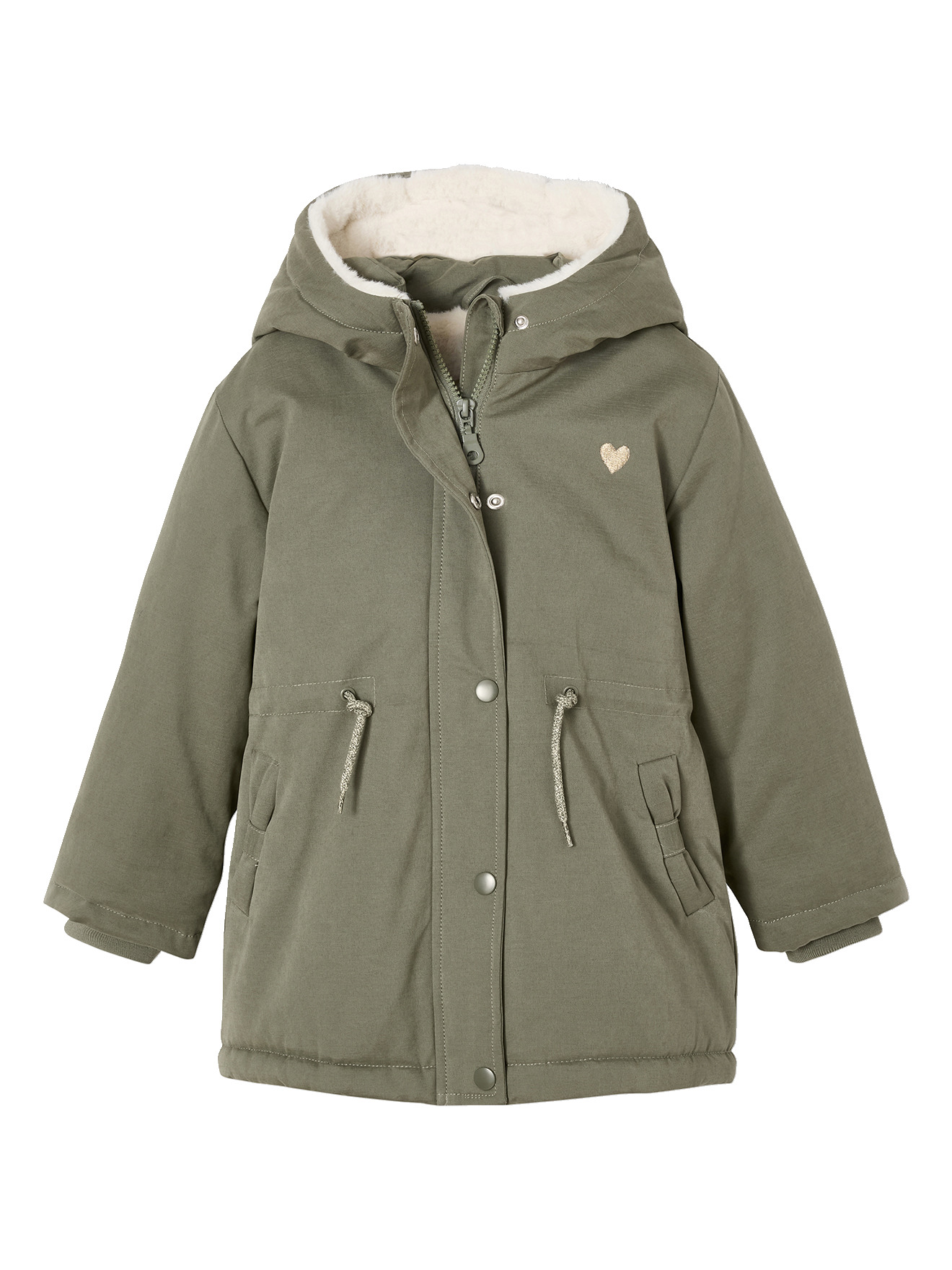 Parka à capuche romantique, VERTBAUDET