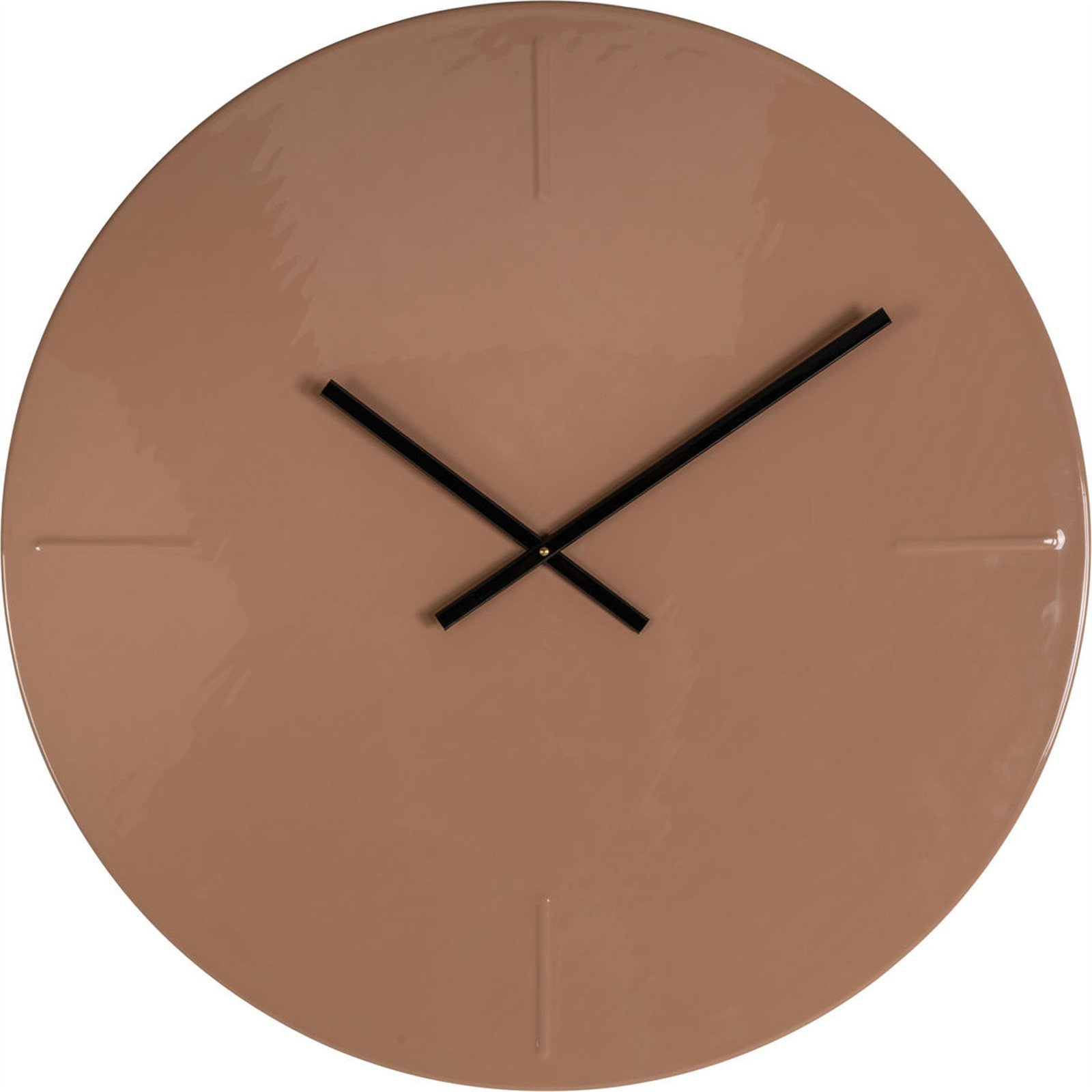 Horloge murale ronde en fer, RECOLLECTION