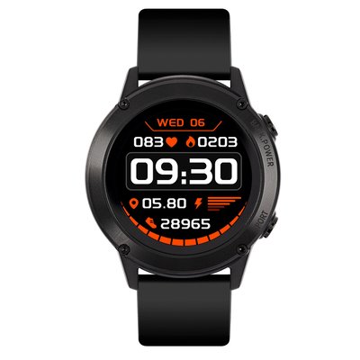 Series 18 Black Smart Watch REFLEX ACTIVE
