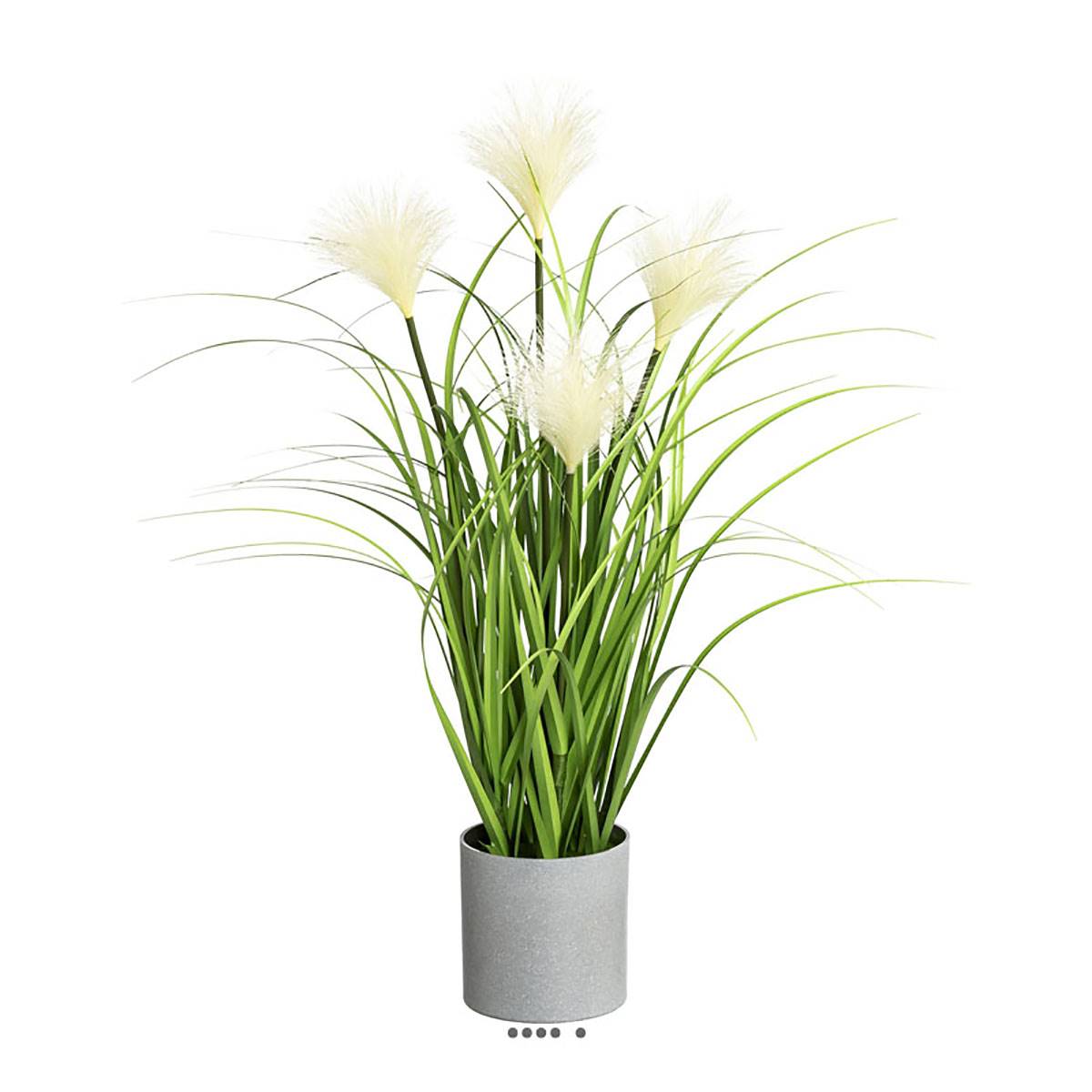 Herbe artificielle touffe en pot, ARTIFICIELLES
