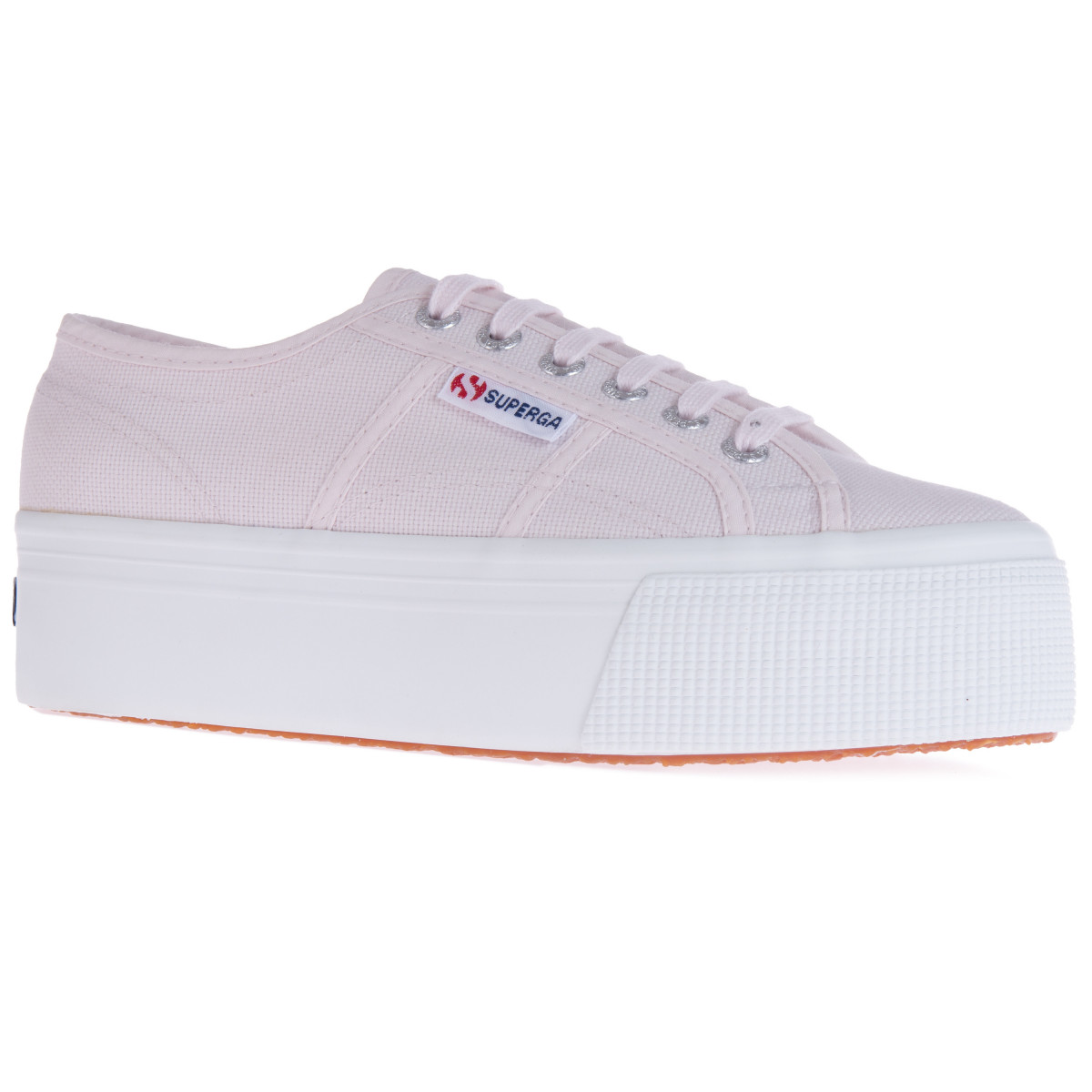 Baskets compensees en toile 2790 cotw rose Superga La Redoute