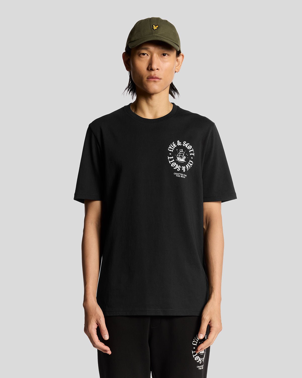 T-shirt insigne graphique, LYLE & SCOTT