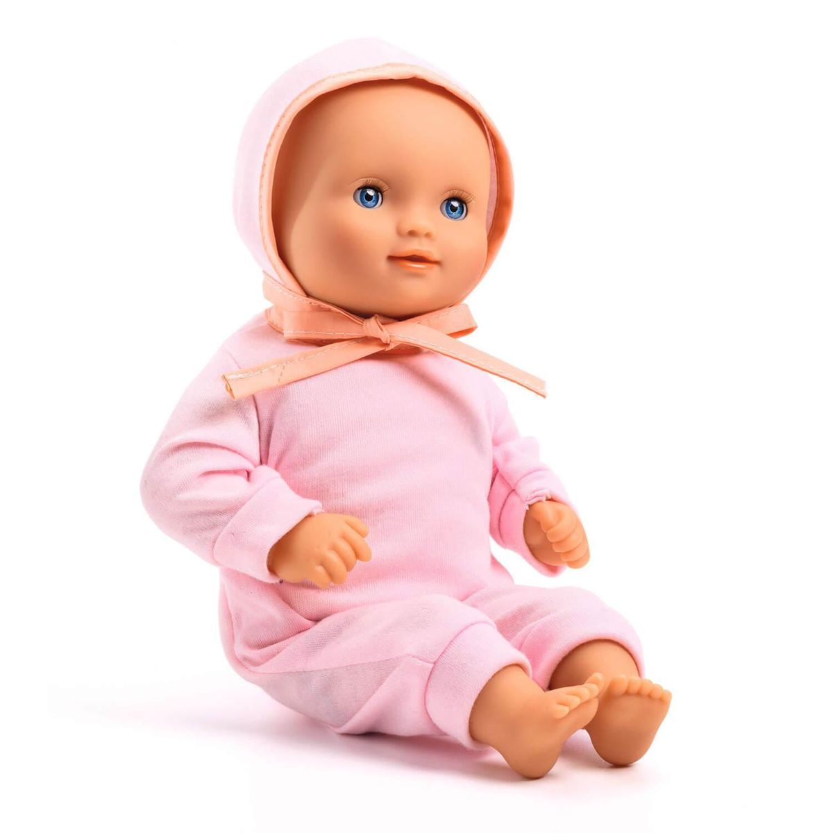Porte-bébé poupon en gaze de coton - rose, Jouet