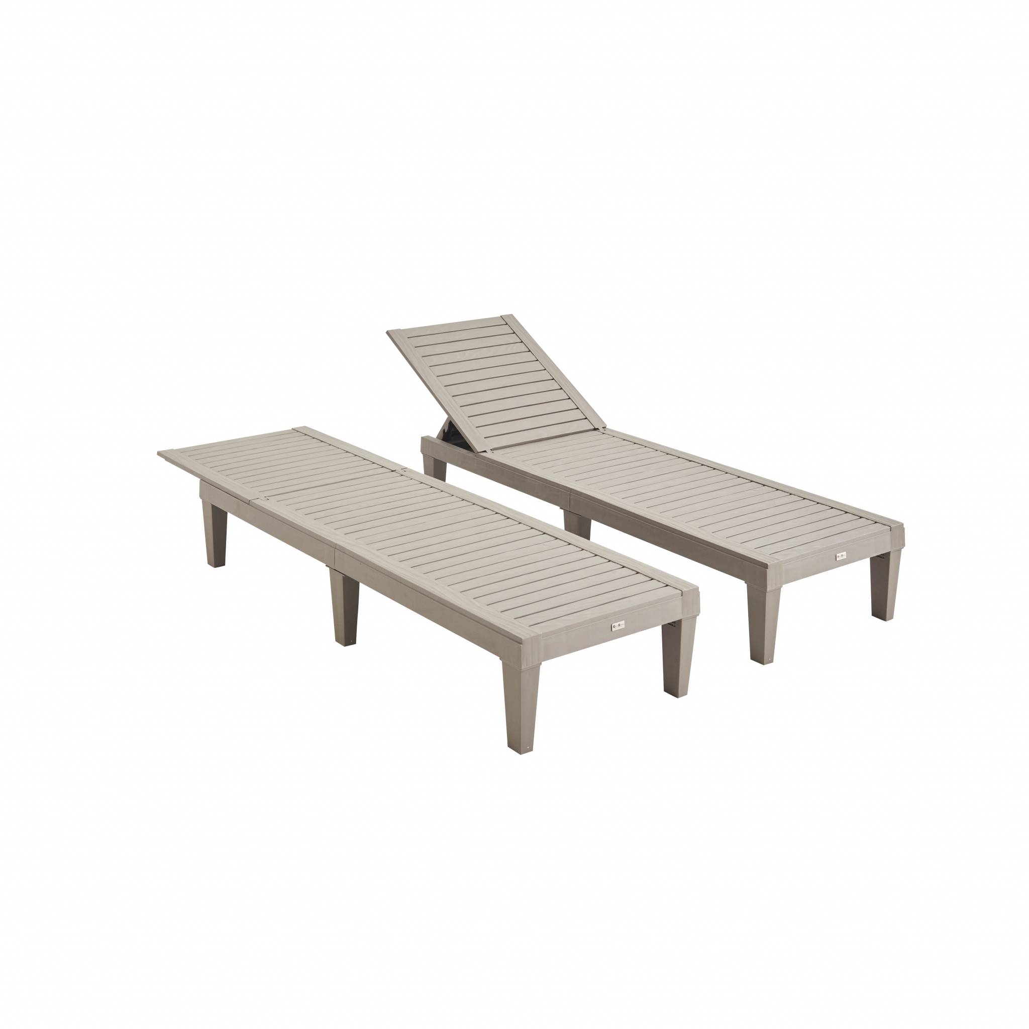 Bain de soleil plastique multi positions (lot de 2) PIA, SWEEEK