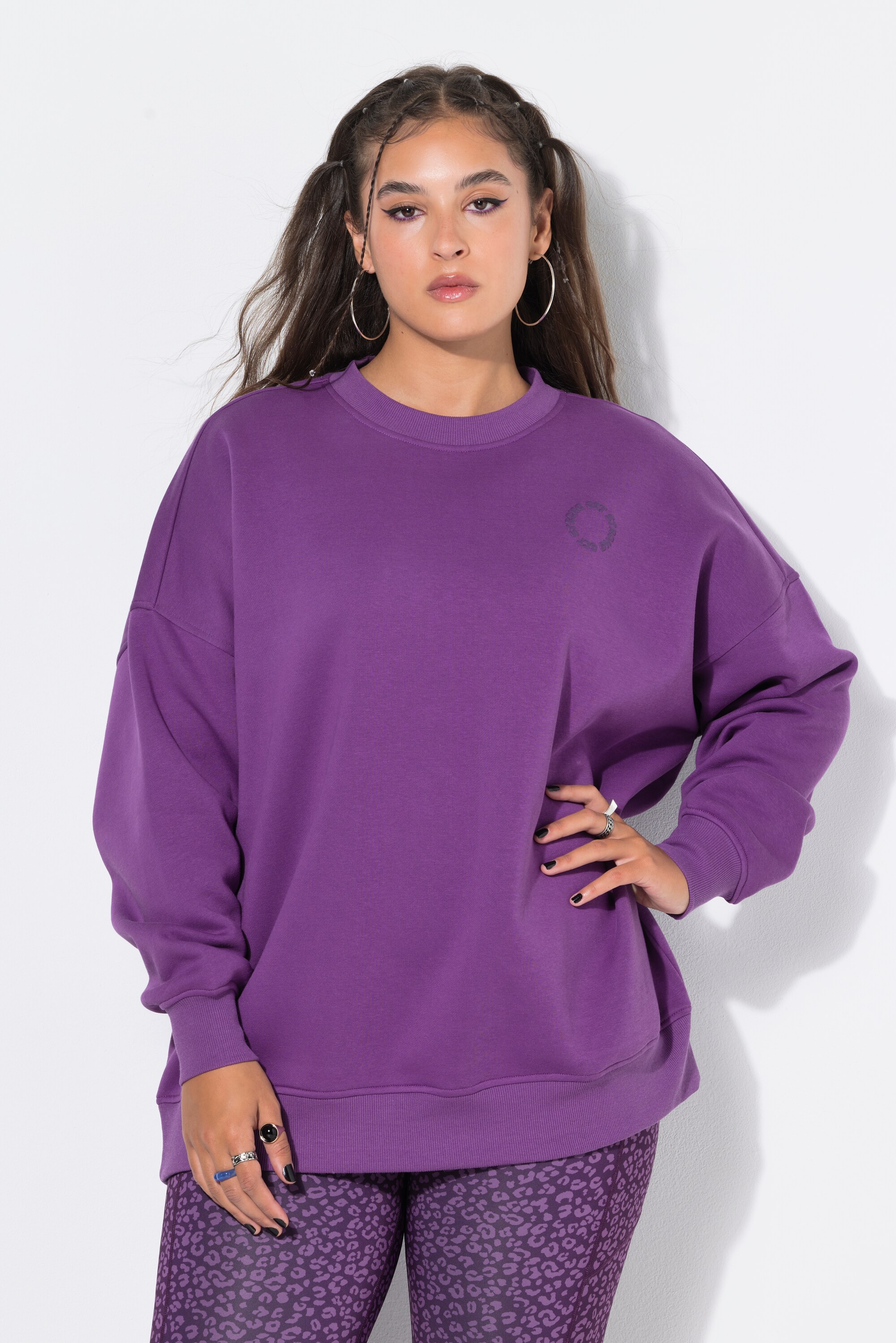 Sweat-shirt oversize, imprimé au dos, STUDIO UNTOLD